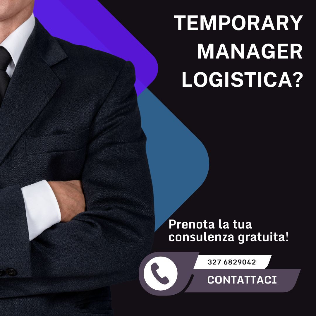 temporary manager logistica